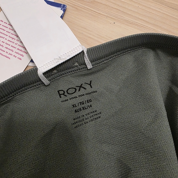 Roxy Olive Bikini Bottom - Picture 3 of 4